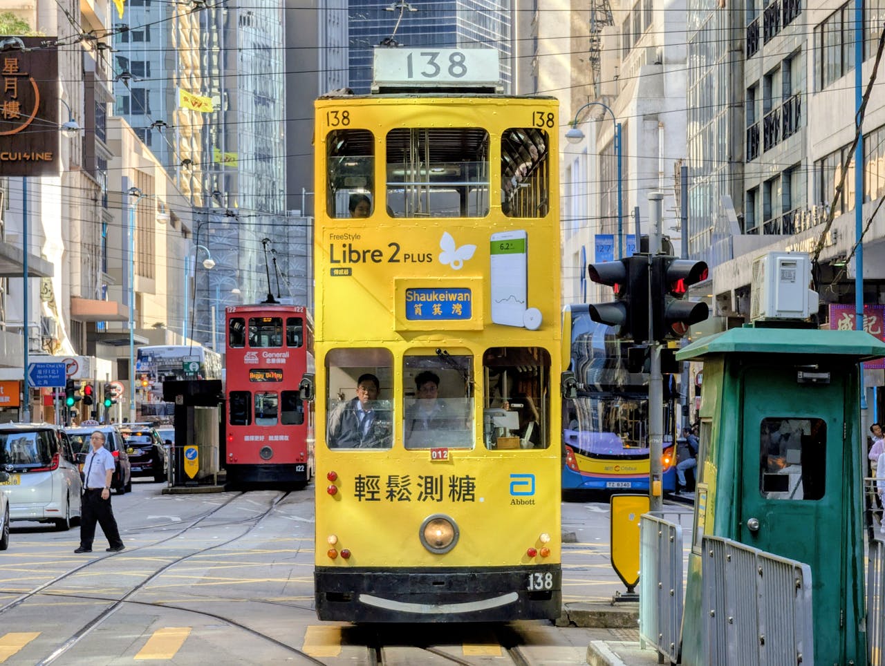 Free stock photo of ding ding, hong kong, tram